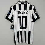 2014/15 JUVENTUS TEVEZ #11 *BNWT* C/L HOME SHIRT (M) NIKE