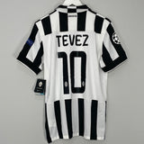 2014/15 JUVENTUS TEVEZ #11 *BNWT* C/L HOME SHIRT (M) NIKE