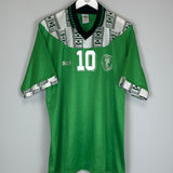 1994/95 NIGERIA OKOCHA #10 HOME SHIRT (XL) ADIDAS