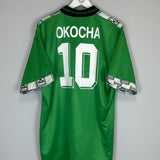 1994/95 NIGERIA OKOCHA #10 HOME SHIRT (XL) ADIDAS