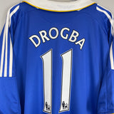 2008/09 CHELSEA DROGBA #11 HOME SHIRT (XXXXL) ADIDAS