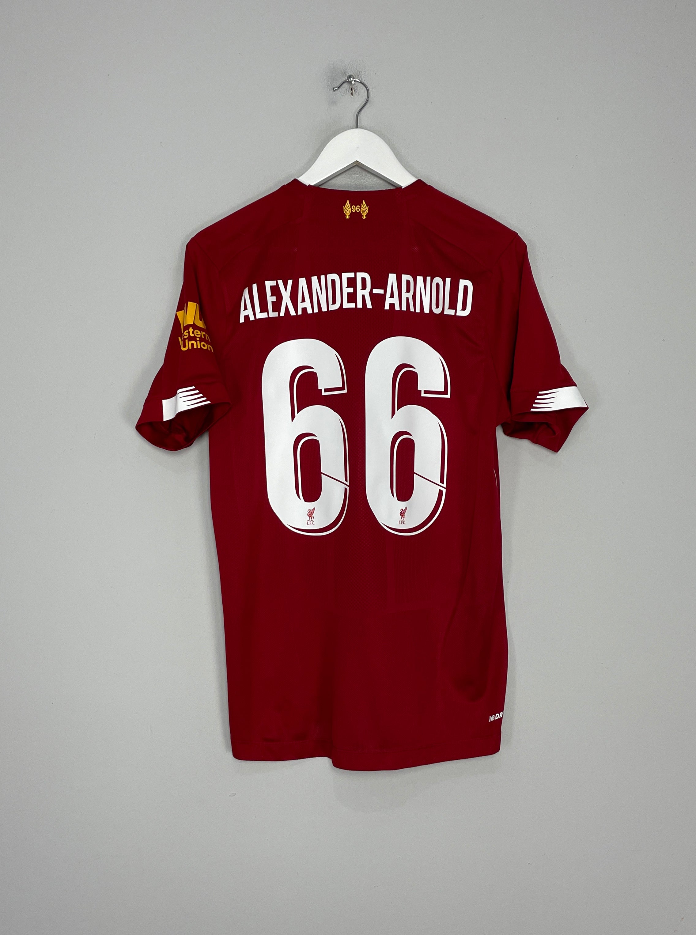 2019/20 LIVERPOOL ALEXANDER-ARNOLD #66 HOME SHIRT (M) NEW BALANCE