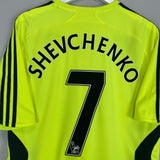 2007/08 CHELSEA SHEVCHENKO #7 AWAY SHIRT (L) ADIDAS