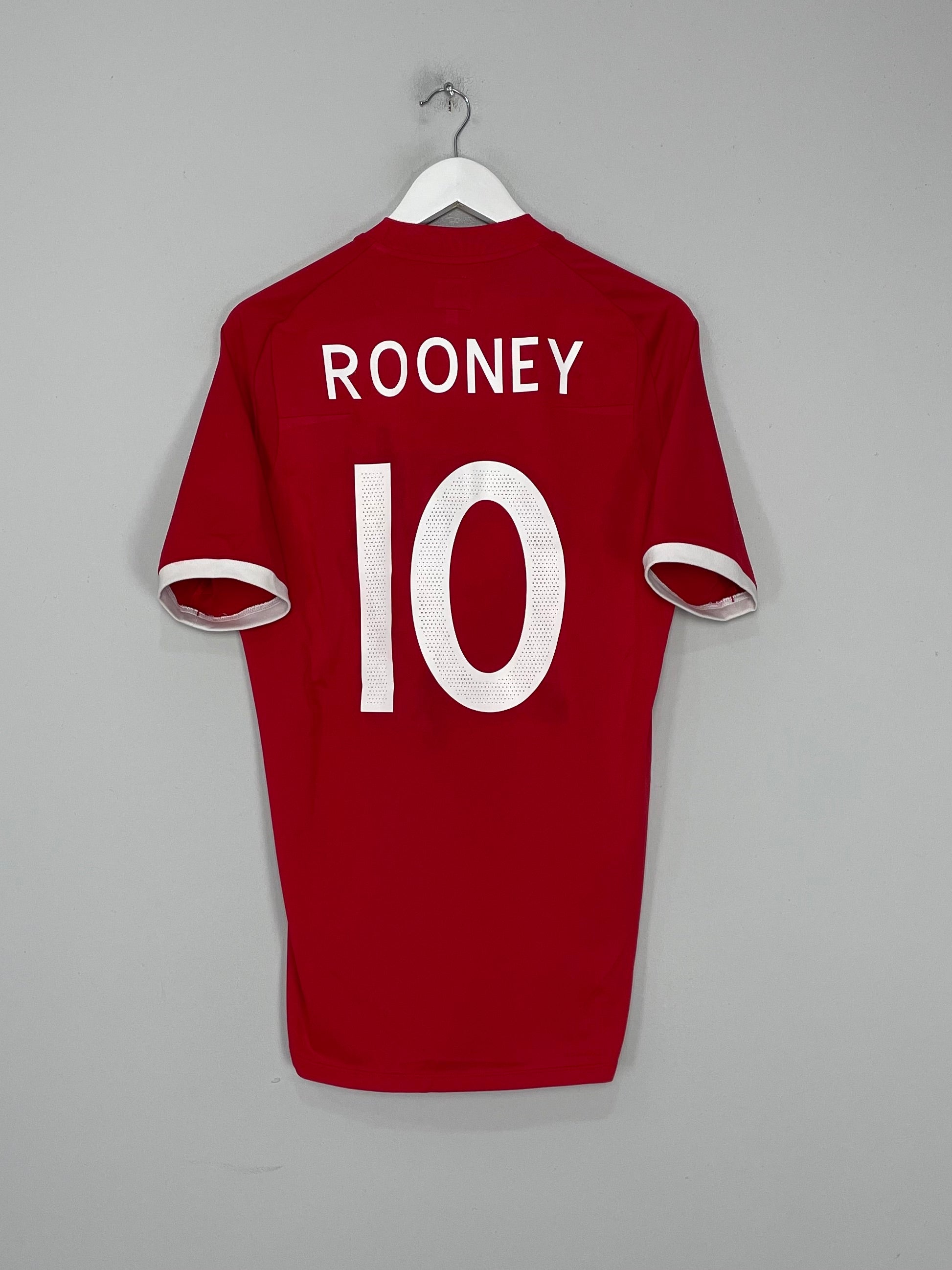 2010/11 ENGLAND ROONEY #10 AWAY SHIRT (M) UMBRO