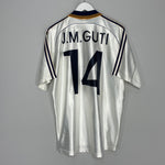 1998/00 REAL MADRID GUTI HOME SHIRT (L) ADIDAS