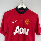 2013/14 MANCHESTER UNITED FERDINAND #6 HOME SHIRT (M) NIKE