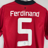 2013/14 MANCHESTER UNITED FERDINAND #6 HOME SHIRT (M) NIKE