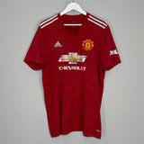 2020/21 MANCHESTER UNITED RASHFORD #10 HOME SHIRT (XL) ADIDAS