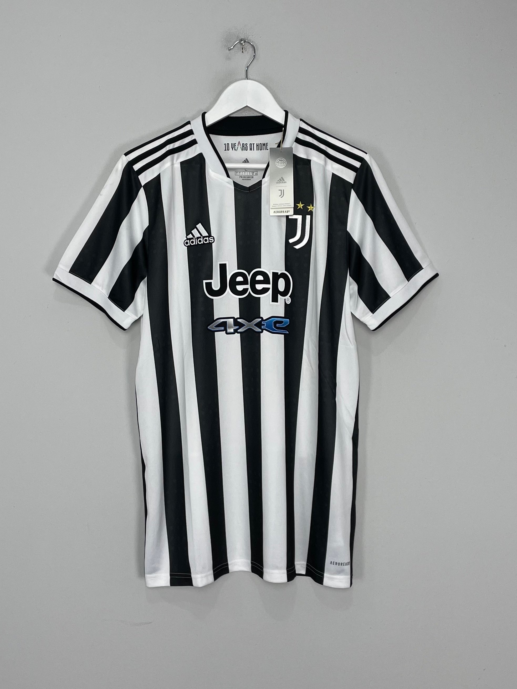 2021/22 JUVENTUS *BNWT* HOME SHIRT (L) ADIDAS