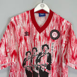 1990 TEXAS CHAINSAW MASSACRE X JAPANESE MOVIE MASHUP SHIRT (XL) UMBRO