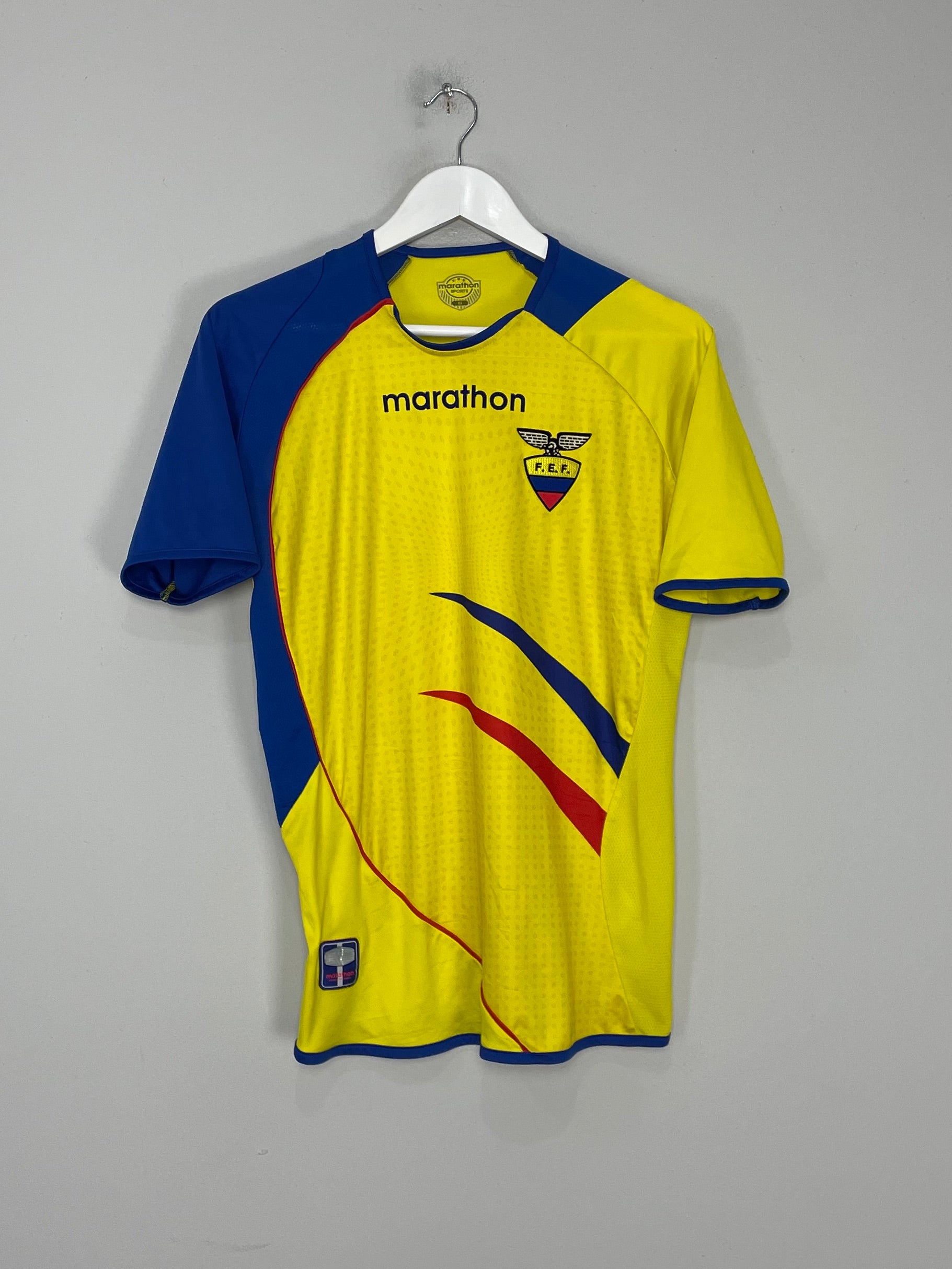 2006/07 ECUADOR HOME SHIRT (S) MARATHON