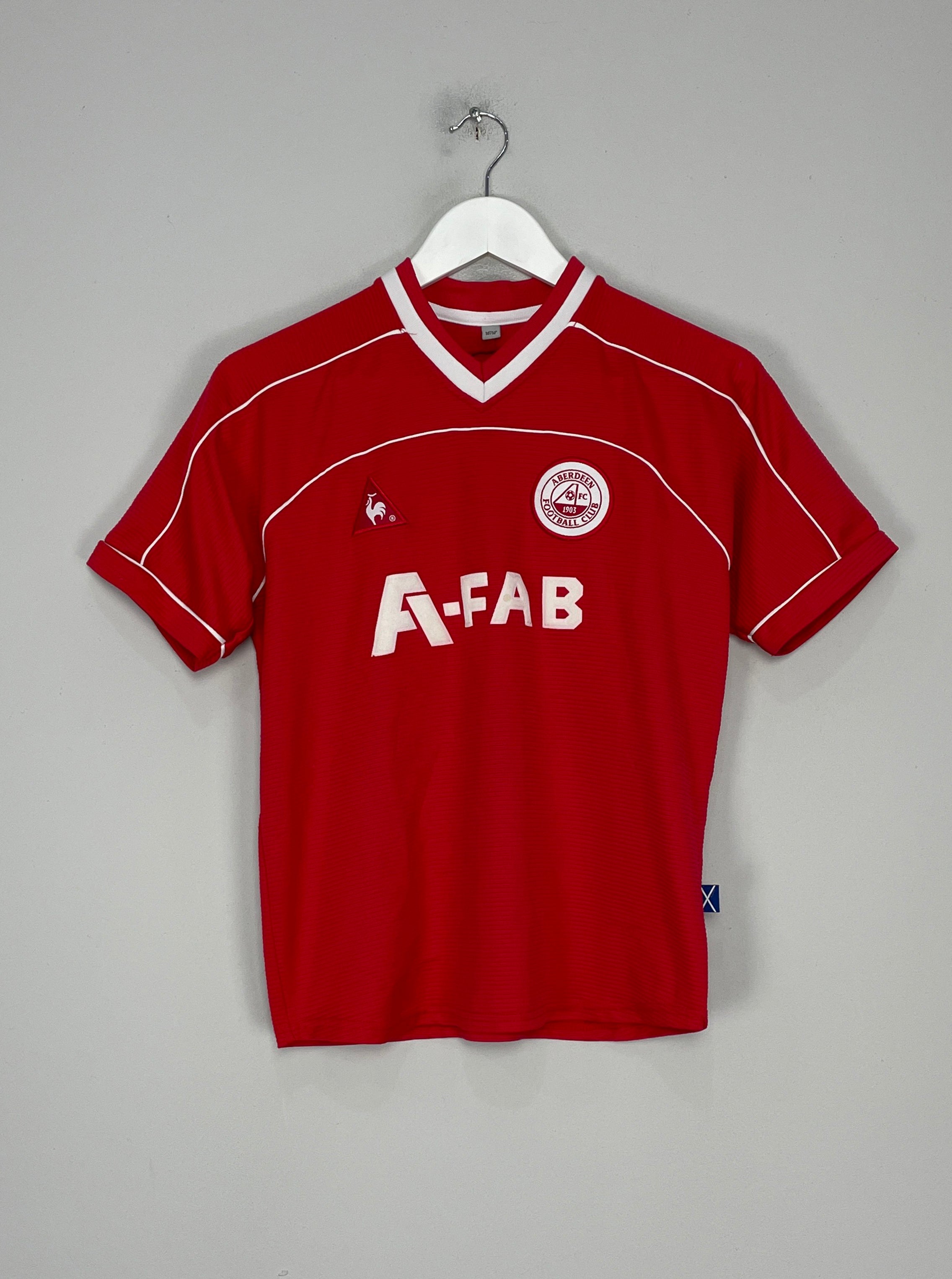 2002/04 ABERDEEN HOME SHIRT (M.KIDS) LE COQ