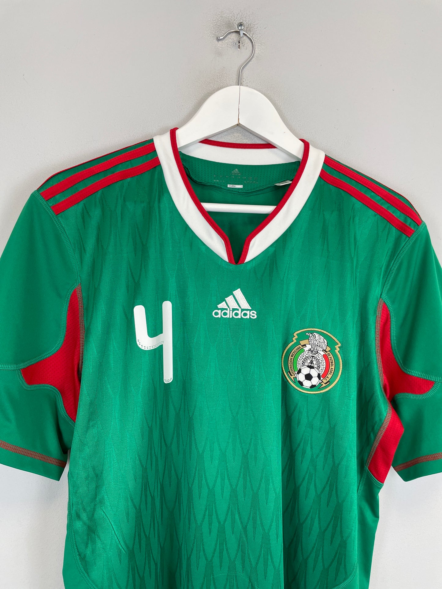 2010 MEXICO R.MARQUEZ #4 HOME SHIRT (L) ADIDAS