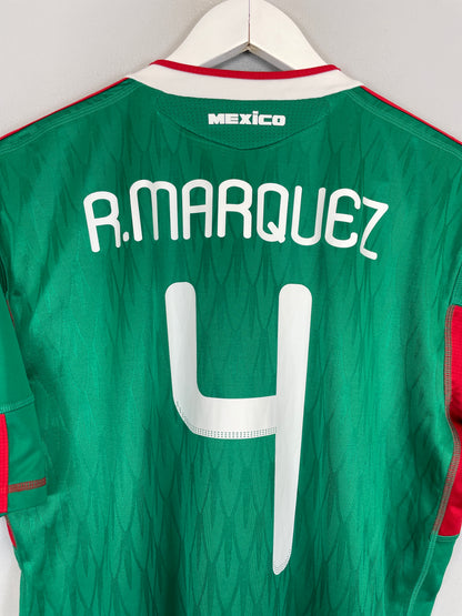 2010 MEXICO R.MARQUEZ #4 HOME SHIRT (L) ADIDAS