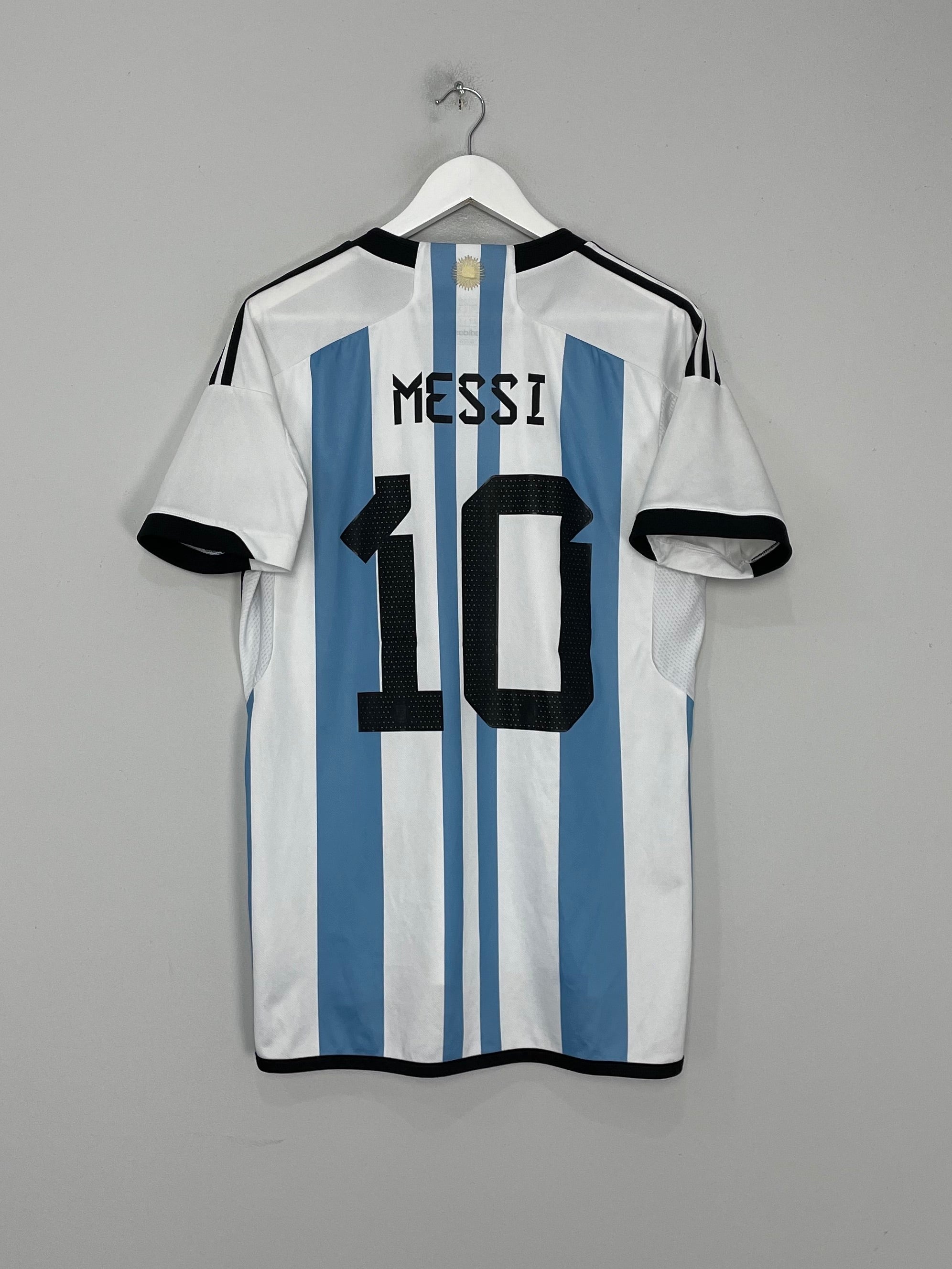 2022/24 ARGENTINA MESSI #10 HOME SHIRT (L) ADIDAS