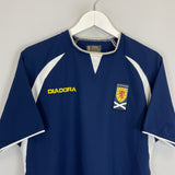 2003/05 SCOTLAND HOME SHIRT (S) DIADORA