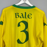 2006/07 WALES BALE #3 L/S AWAY SHIRT (XXL) KAPPA