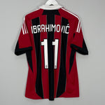 2012/13 AC MILAN IBRAHIMOVIC #11 HOME SHIRT (L) ADIDAS