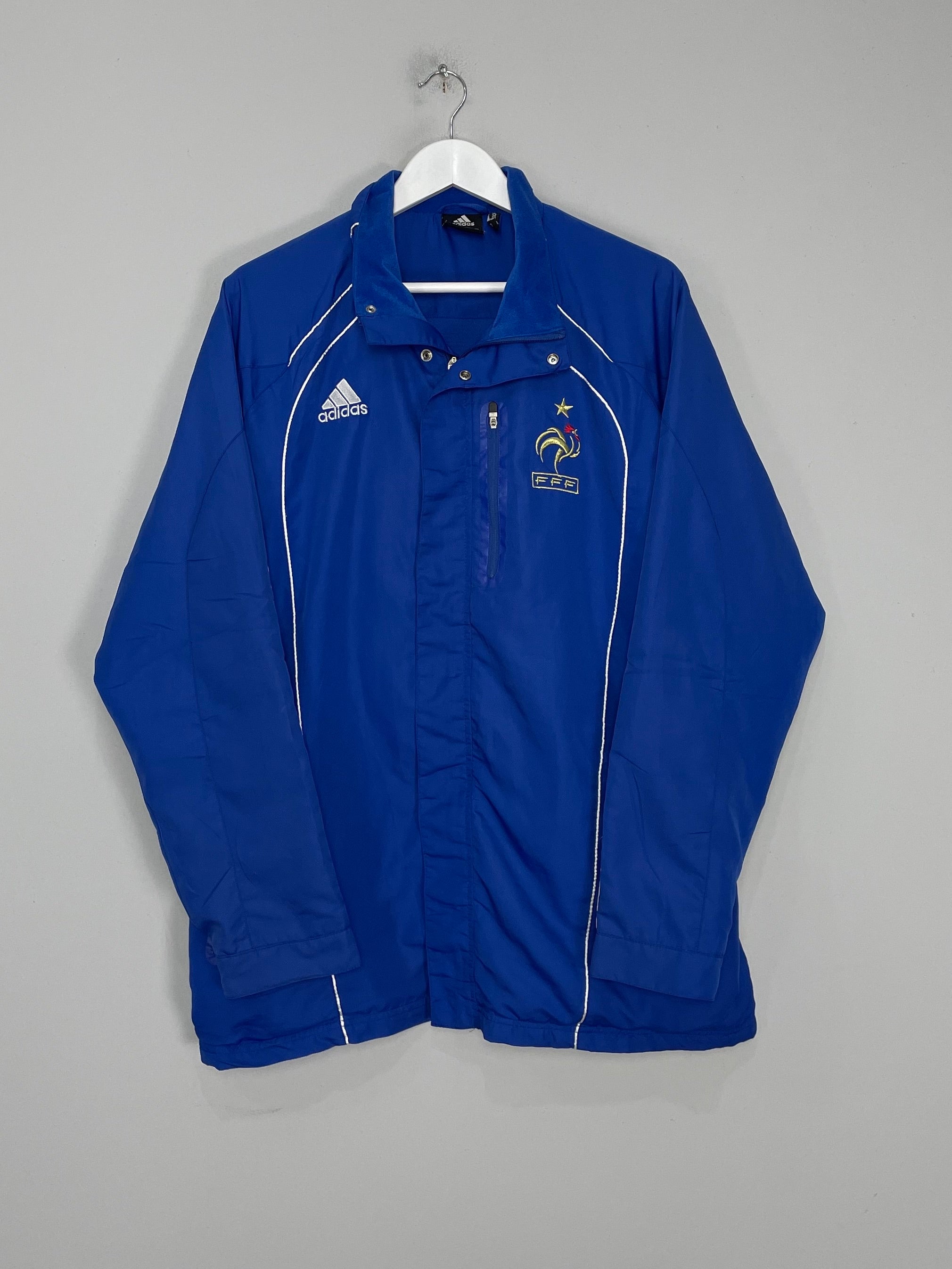 2009/11 FRANCE TRACK JACKET (M) ADIDAS