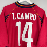 1998/99 SPAIN I.CAMPO #14 HOME SHIRT (XL) ADIDAS