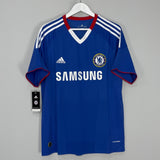 2010/11 CHELSEA DROGBA #11 *BNWT* HOME SHIRT (M) ADIDAS