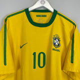 2010/11 BRAZIL KAKA #10 HOME SHIRT (XXL) NIKE