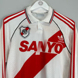 1992/94 RIVER PLATE L/S HOME SHIRT (M) ADIDAS