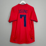 2006/08 SOUTH KOREA JISUNG #7 HOME SHIRT (L) NIKE