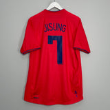 2006/08 SOUTH KOREA JISUNG #7 HOME SHIRT (L) NIKE