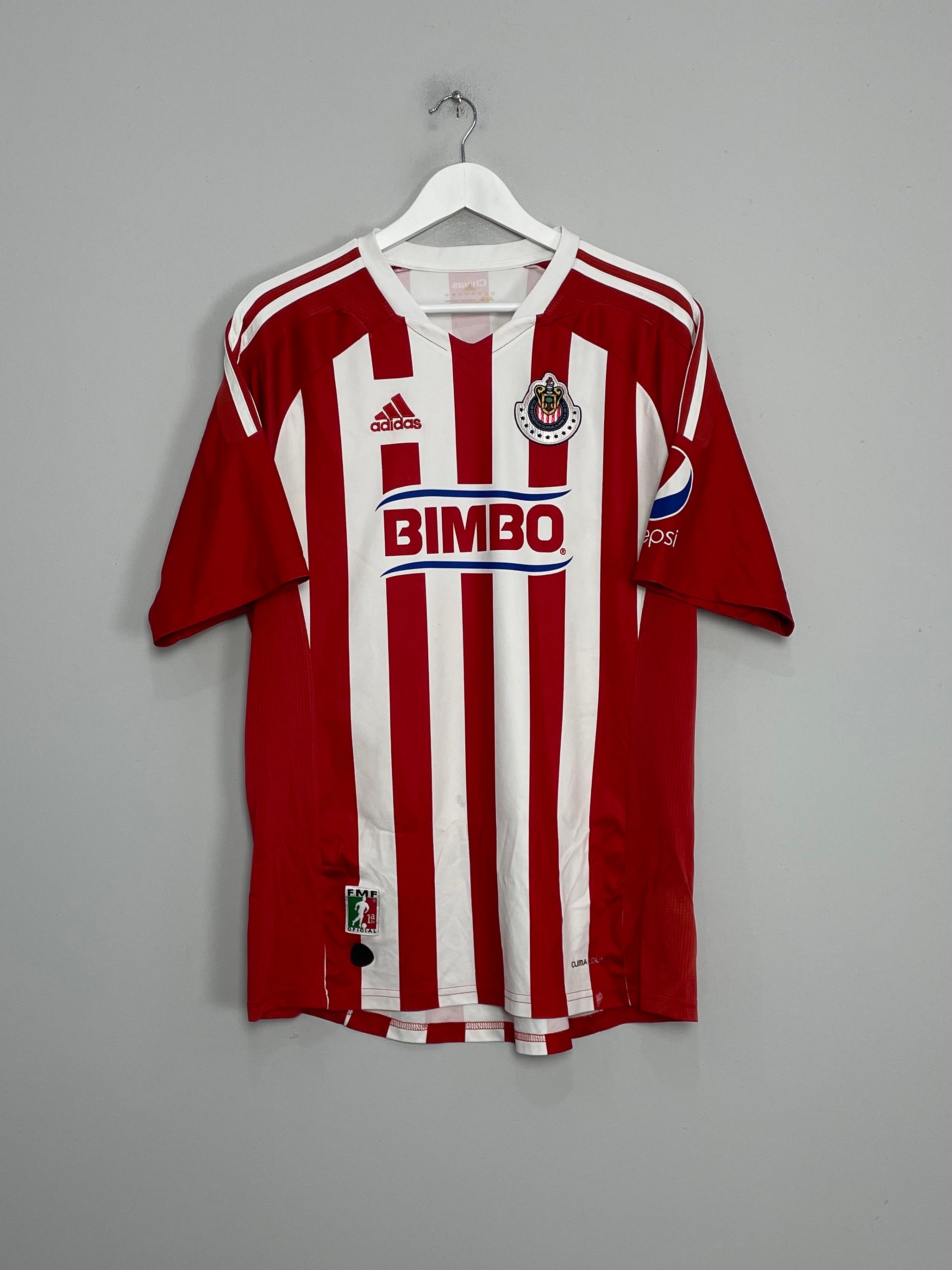 2011/12 CHIVAS GUADALAJARA HOME SHIRT (L) ADIDAS