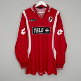 2000/01 BARI CASSANO #18 L/S AWAY SHIRT (XL) LOTTO