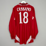 Image of the Bari Cassano shirt from the 2000/01 season