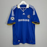 2008/09 CHELSEA DROGBA #11 C/L HOME SHIRT (XL) ADIDAS