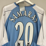 2006/07 MANCHESTER CITY SAMARAS #20 *BNWT* HOME SHIRT (XXL) REEBOK