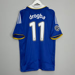 2008/09 CHELSEA DROGBA #11 C/L HOME SHIRT (XL) ADIDAS