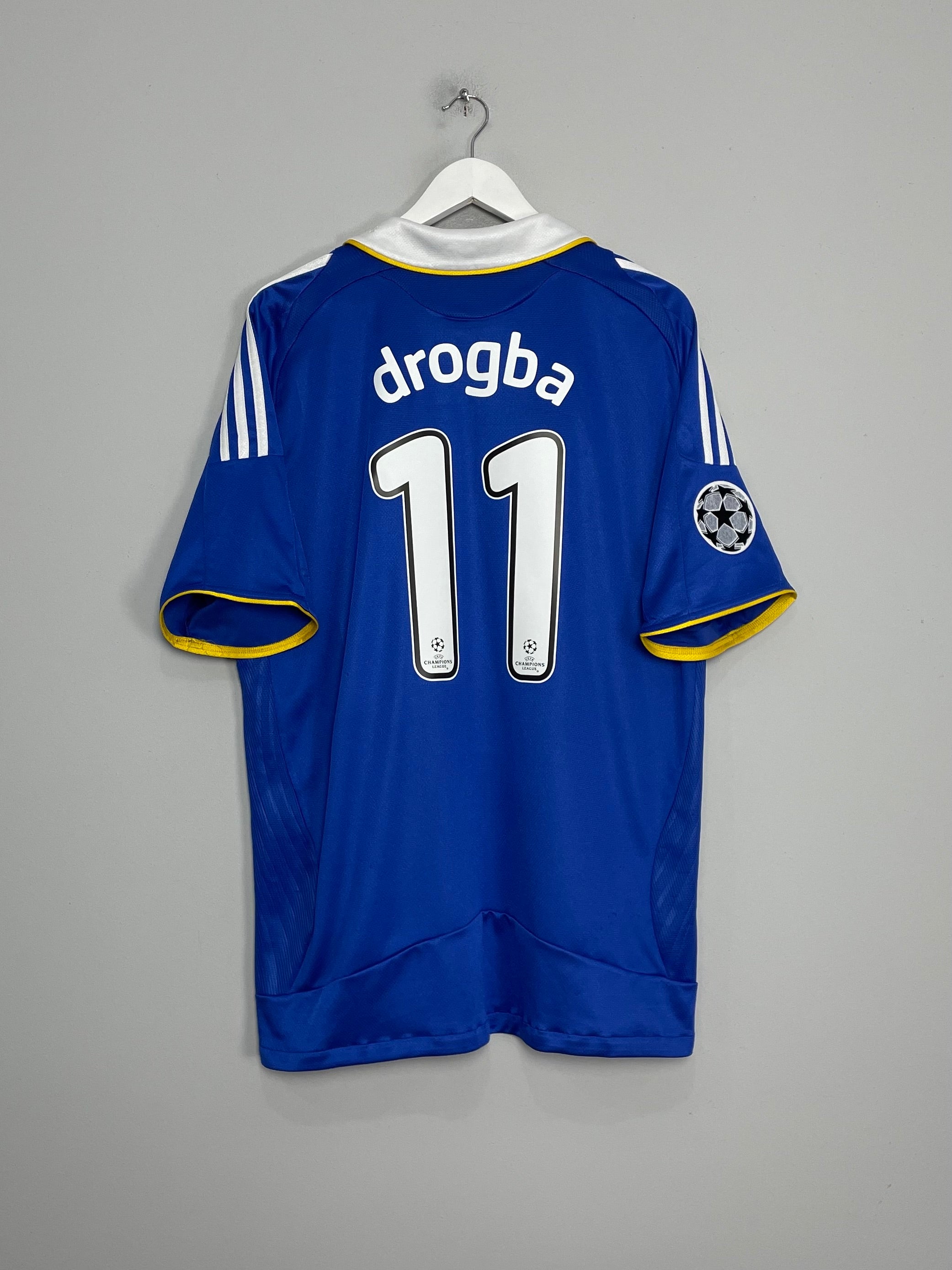 2008/09 CHELSEA DROGBA #11 C/L HOME SHIRT (XL) ADIDAS