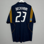 2007/08 LA GALAXY BECKHAM #23 AWAY SHIRT (XXL) ADIDAS