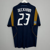 2007/08 LA GALAXY BECKHAM #23 AWAY SHIRT (XXL) ADIDAS