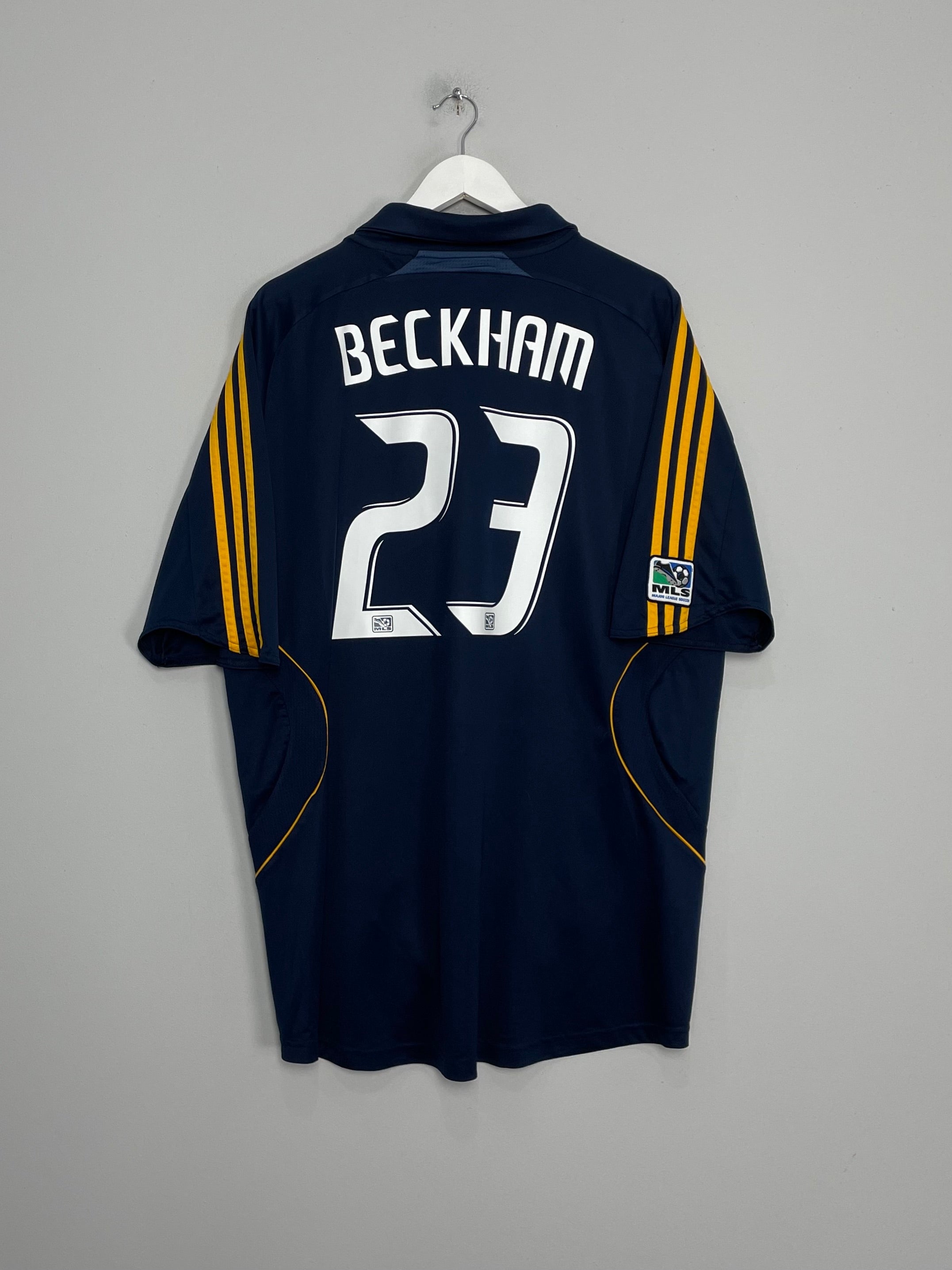 2007/08 LA GALAXY BECKHAM #23 AWAY SHIRT (XXL) ADIDAS