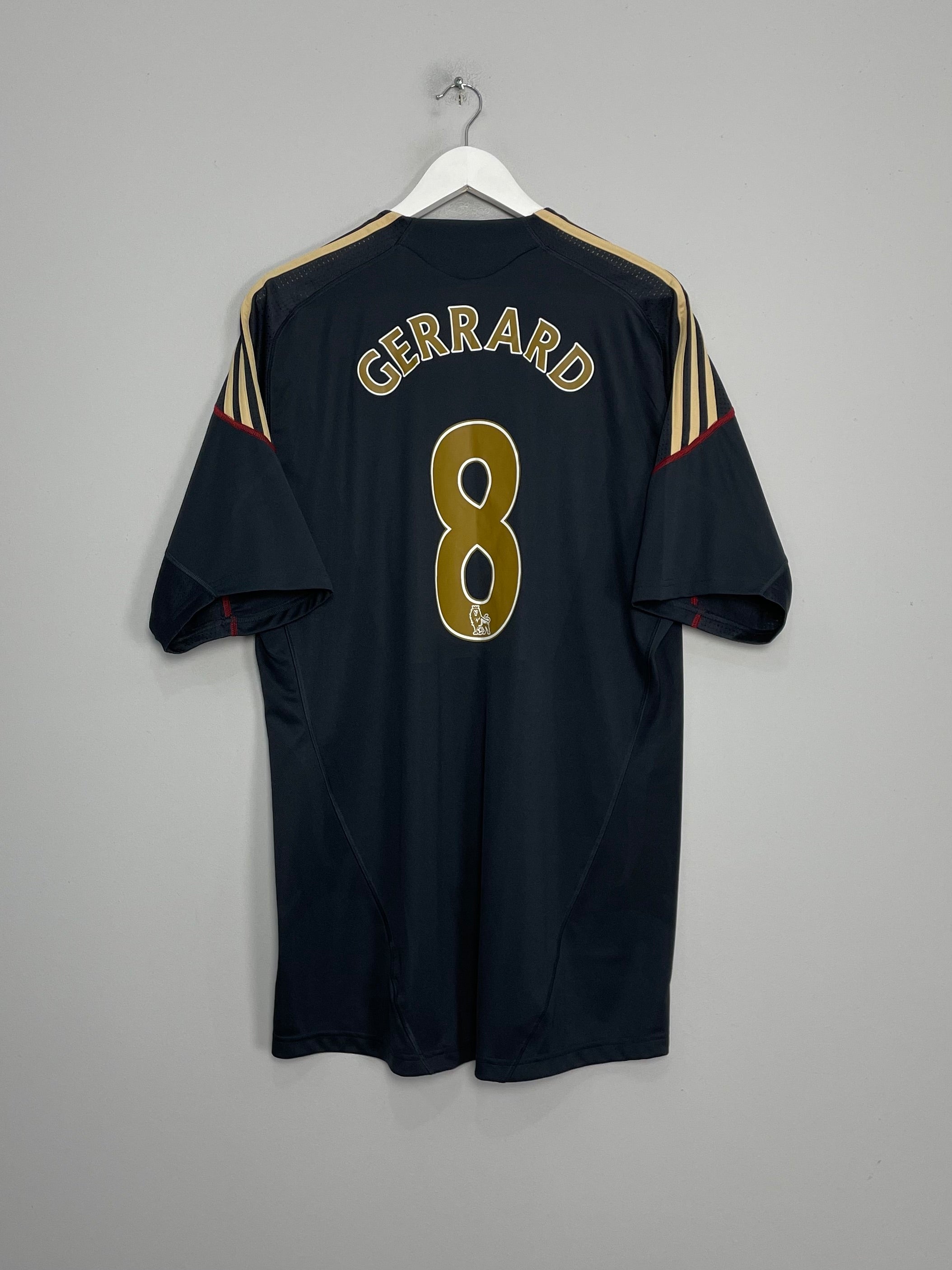 2009/10 LIVERPOOL GERRARD #8 AWAY SHIRT (XL) ADIDAS