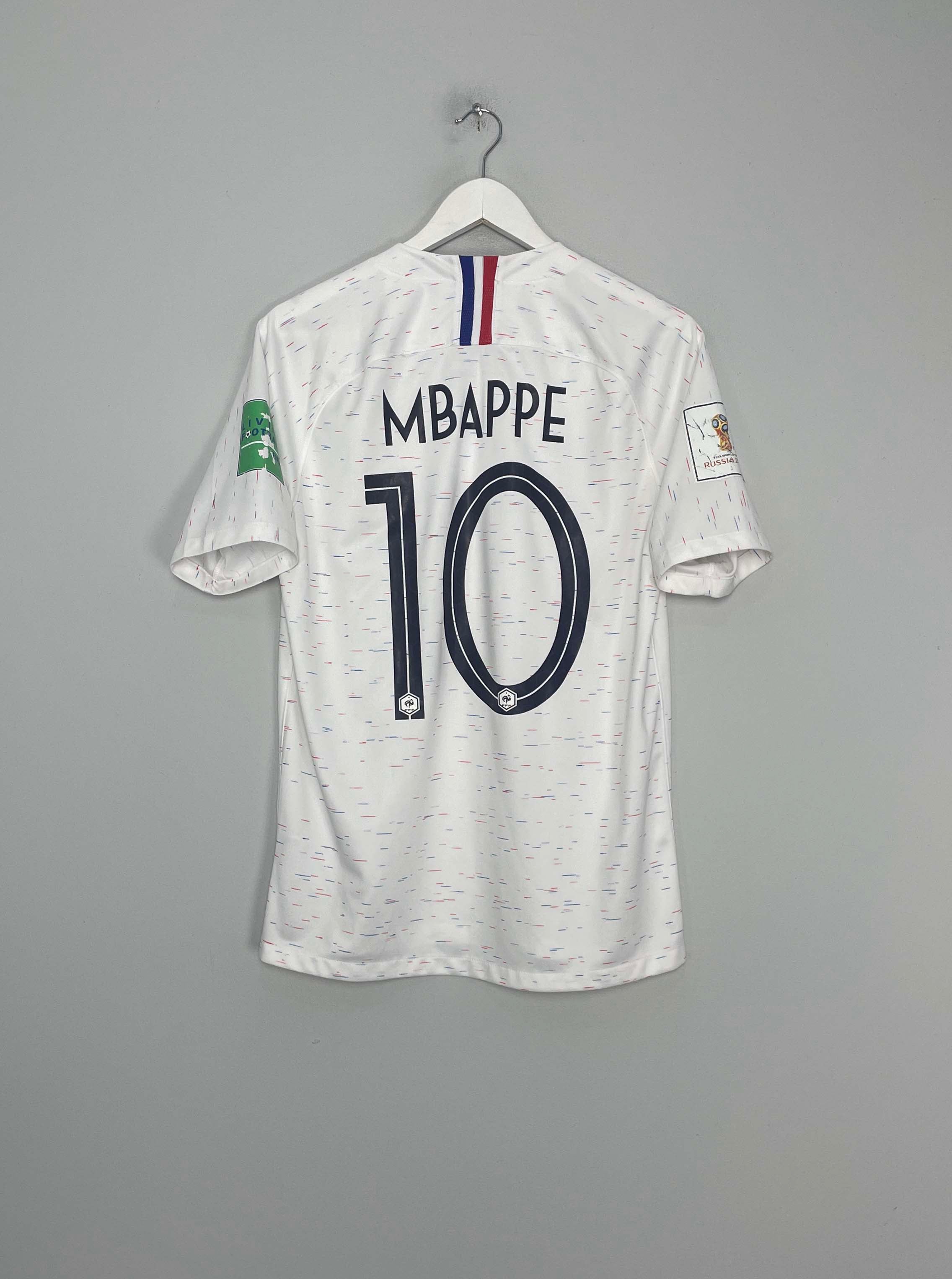 2018 FRANCE MBAPPE #10 AWAY SHIRT (M) NIKE