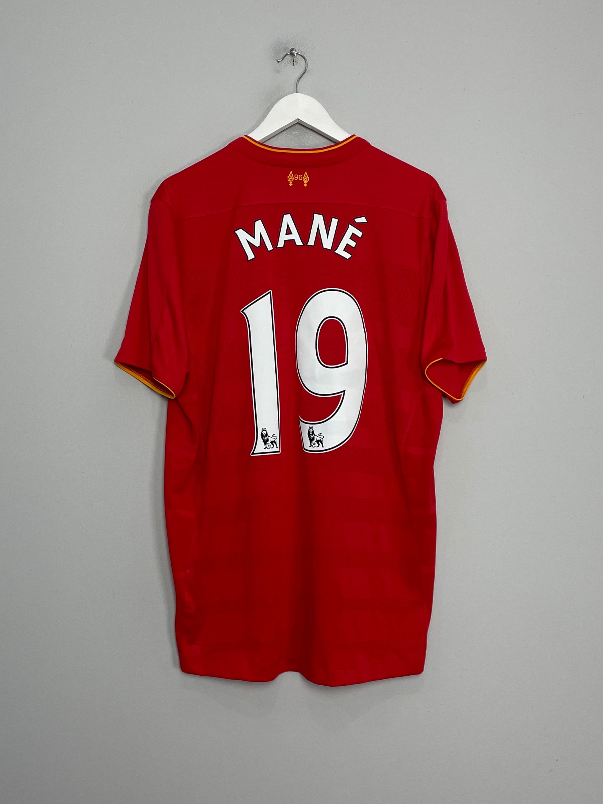 2016/17 LIVERPOOL MANE #19 HOME SHIRT (XL) NEW BALANCE