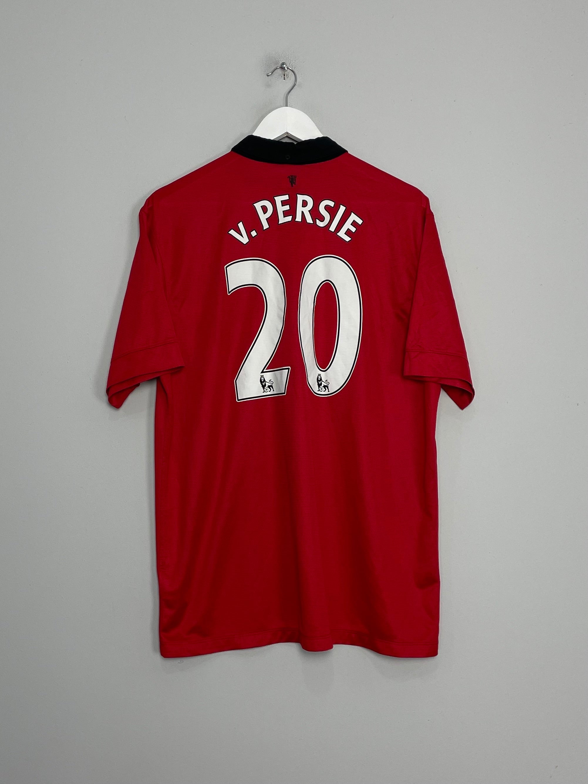 2013/14 MANCHESTER UNITED V.PERSIE #20 HOME SHIRT (XL) NIKE