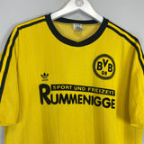 1989/90 DORTMUND FAN CLUB SHIRT (XL) ADIDAS