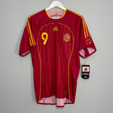 2006/08 SPAIN F.TORRES #9 *BNWT* HOME SHIRT (M) ADIDAS