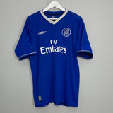 2003/04 CHELSEA DROGBA #15 HOME SHIRT (L) UMBRO