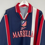 1998/99 ATLETICO MADRID L/S AWAY SHIRT (L) REEBOK