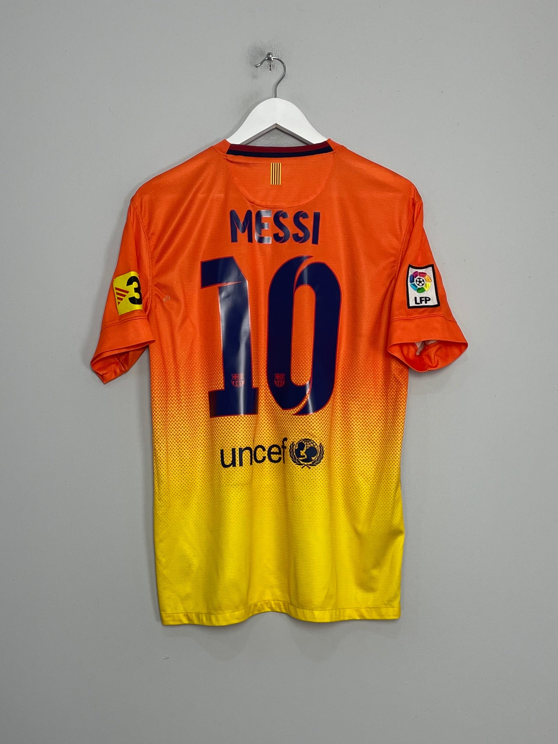 2012/13 BARCELONA MESSI #10 AWAY SHIRT (M) NIKE