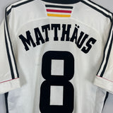 1998/00 GERMANY MATTHAUS #8 HOME SHIRT (L) ADIDAS