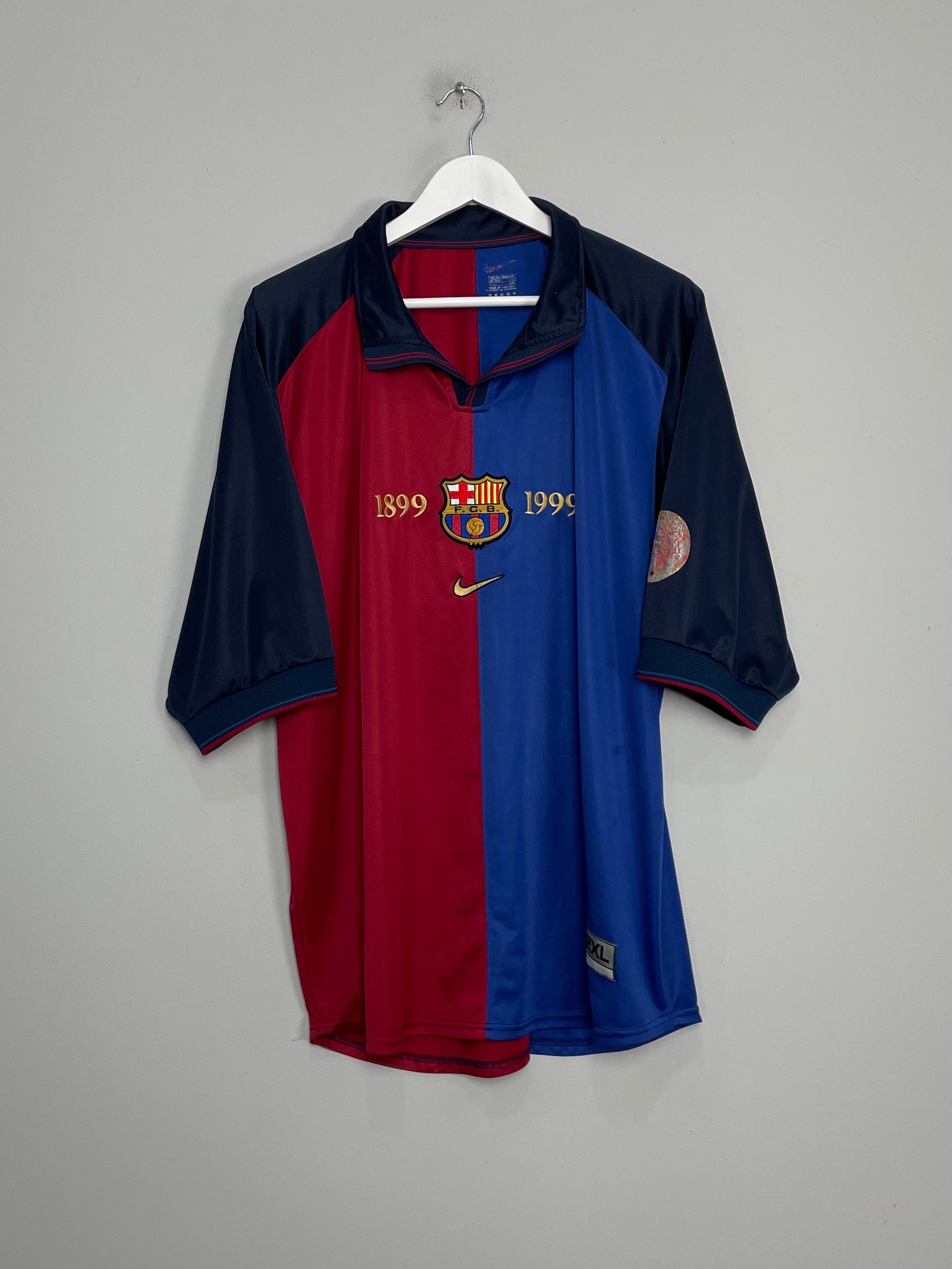 Cult Kits - 1999 00 Barcelona *centenary* Home Shirt (xxl) Nike – Cult Kits